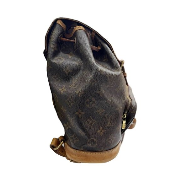 LOUIS VUITTON Brown Monogram Backpack - Picture 4 of 14